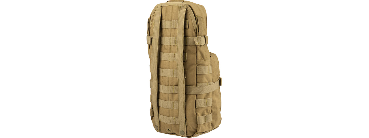 Alpha-8 MOLLE Hydration Pack w/ Bladder (TAN)