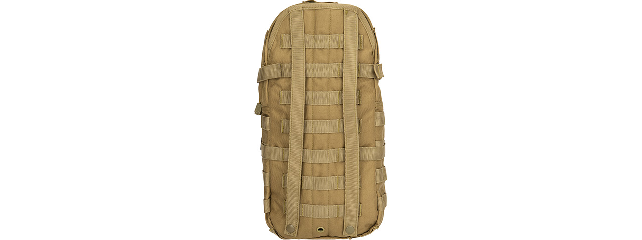 Alpha-8 MOLLE Hydration Pack w/ Bladder (TAN) - Click Image to Close