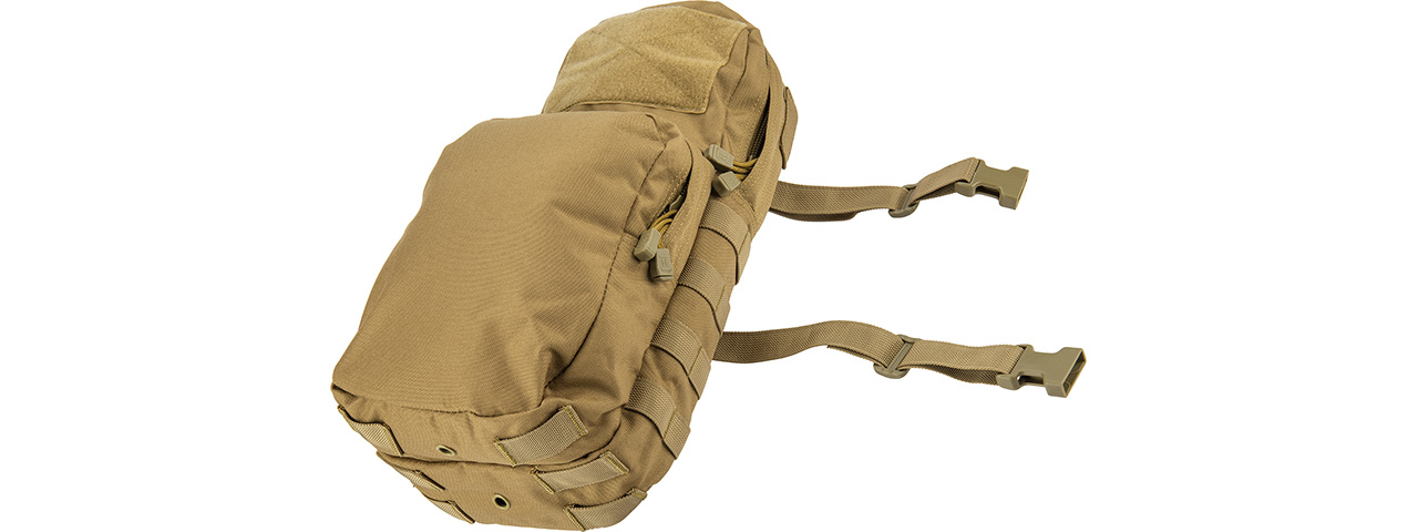 Alpha-8 MOLLE Hydration Pack w/ Bladder (TAN) - Click Image to Close