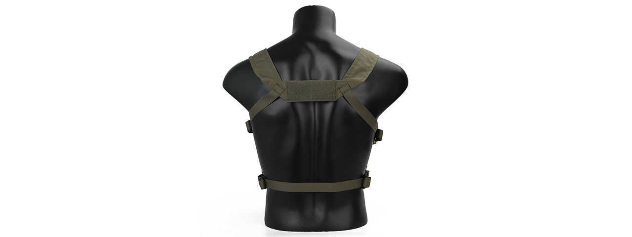 Emerson Gear Low Profile Modular Chest Rig System- BLACK - Click Image to Close