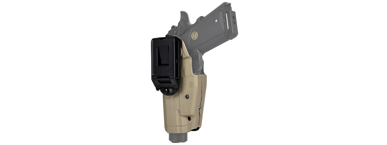 Emerson Gear Universal Hard Shell Pistol Holster w/ Belt Clip [Right Handed] (DARK EARTH)