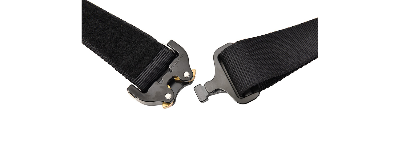 Emerson Gear Cobra 1.75" Tactical D-Ring Rigger Belt [Large] (BLACK) - Click Image to Close