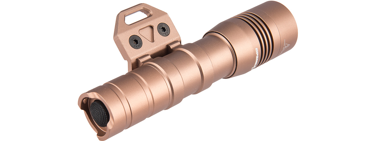Opsmen FAST502K WeaponLight 800-Lumen Flashlight for KeyMod (TAN) - Click Image to Close