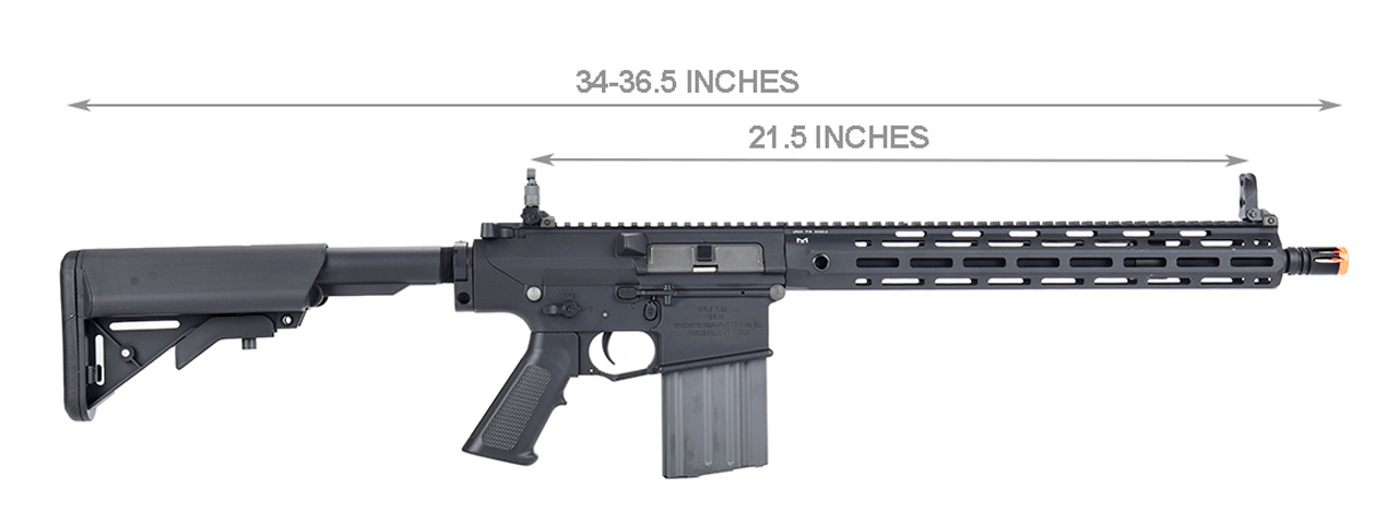 G&G Knight's Armament Licensed SR25 E2 APC Airsoft AEG Rifle - Click Image to Close