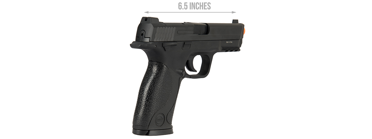 UK ARMS G53 Airsoft Spring Pistol (BLACK) - Click Image to Close