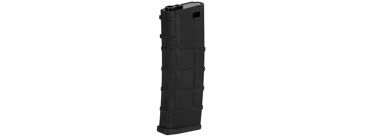 Lonex 30rd Low Capacity M4 AEG Polymer Airsoft Magazine [Pack of 6] (BLACK)