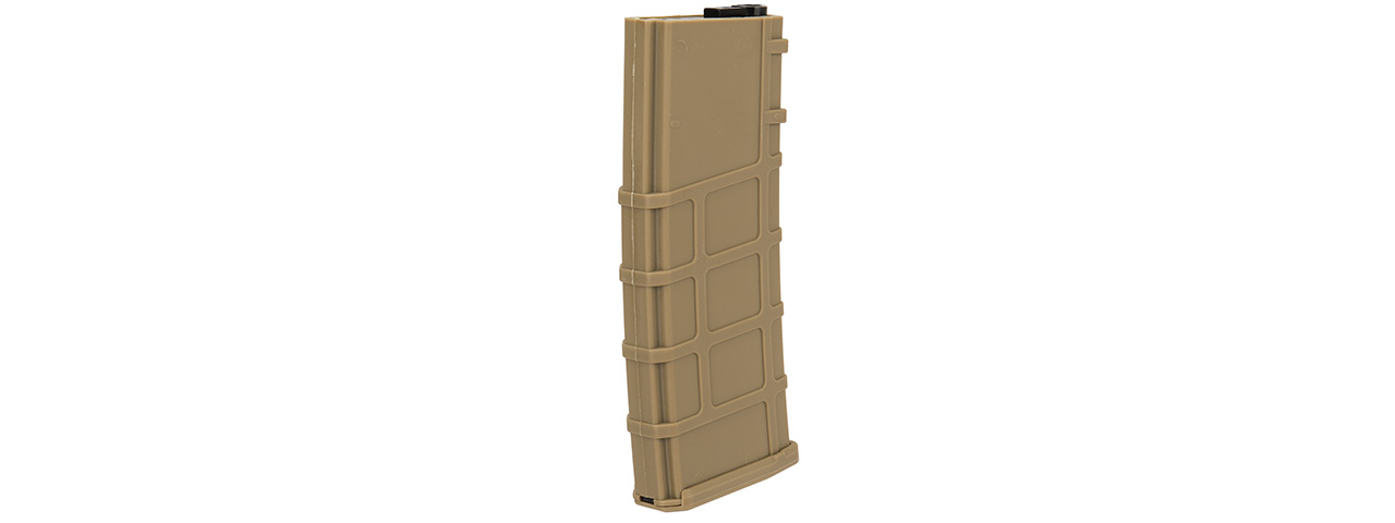 Lonex 30rd Low Capacity M4 AEG Polymer Airsoft Magazine [Pack of 6] (TAN)