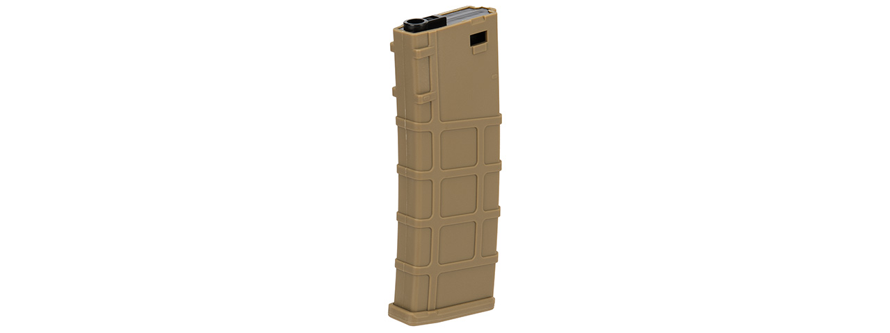 Lonex 200rd Mid Capacity M4/M16 Polymer Airsoft Magazine [6 Pack] (TAN) - Click Image to Close