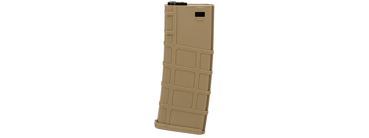 Lonex 200rd Mid Capacity M4/M16 Polymer Airsoft Magazine (TAN) - Click Image to Close