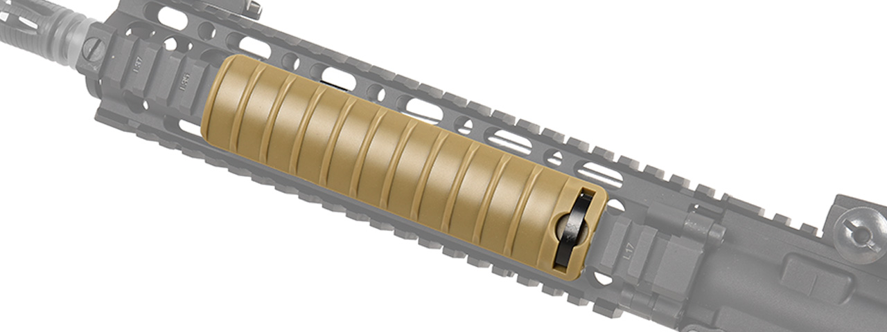 Golden Eagle 4X Picatinny / Weaver 20mm Airsoft Rail Covers (TAN)