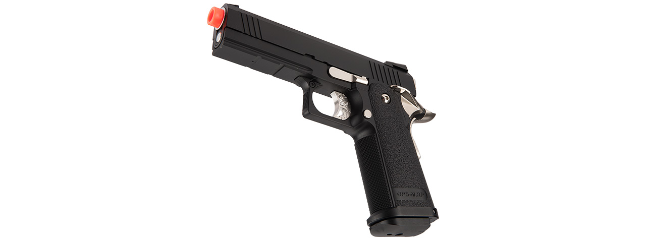 Golden Eagle IMF OPS-M.RP Hi-Capa Gas Blowback Airsoft Pistol (Color: Black)