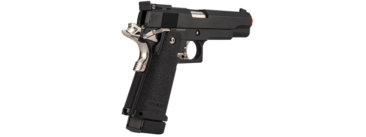 Golden Eagle IMF 3302 OPS-M.RP HiCapa Semi-Auto GBB Metal Pistol, BK