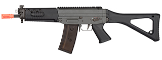 GHK SG553 Gas Blowback Airsoft Rifle (BLACK)