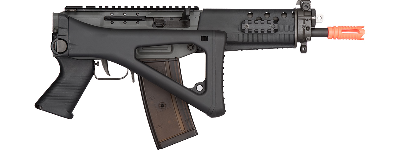 GHK SG553 Gas Blowback Airsoft Rifle (BLACK) - Click Image to Close