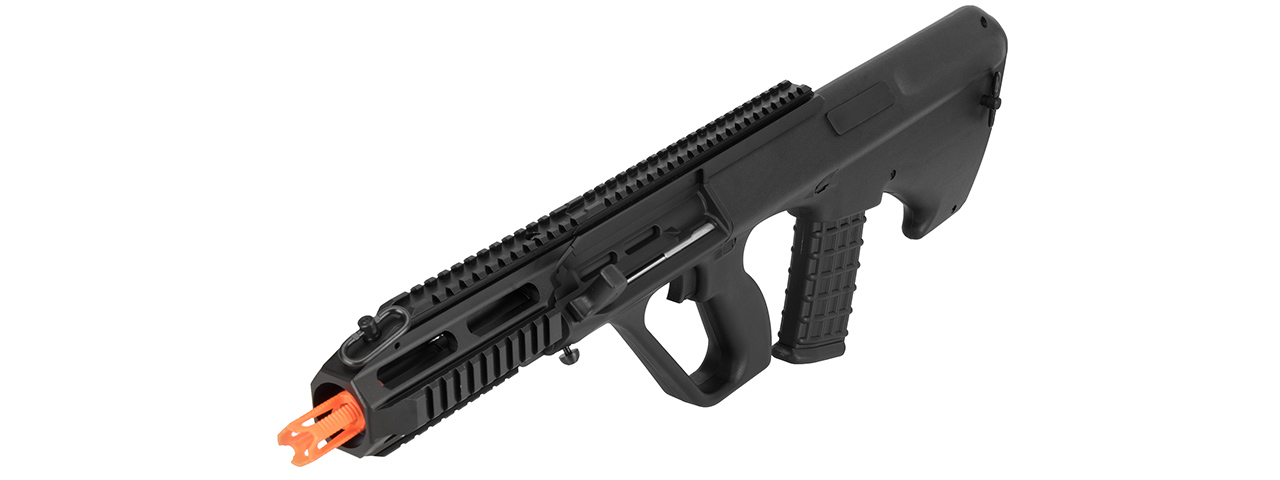 GHK AUG A3 Gas Blowback Airsoft Rifle (BLACK) - Click Image to Close