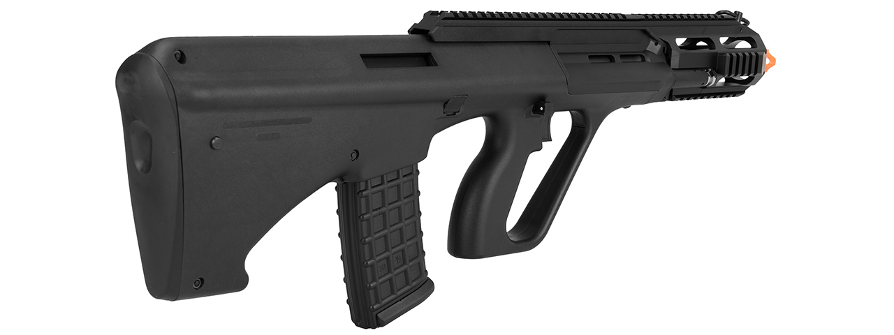 GHK AUG A3 Gas Blowback Airsoft Rifle (BLACK) - Click Image to Close