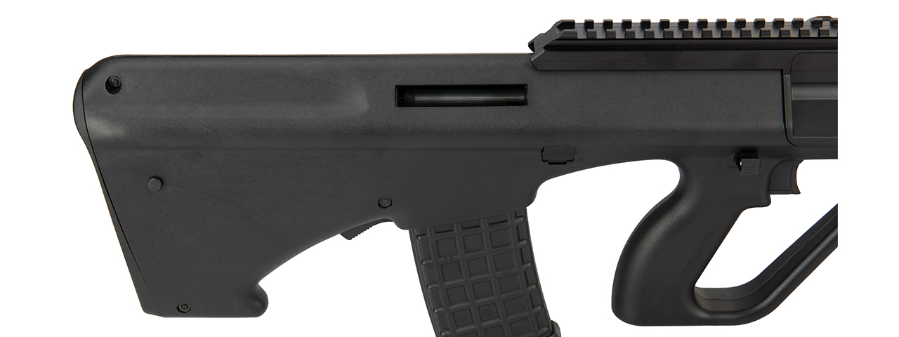 GHK AUG A3 Gas Blowback Airsoft Rifle (BLACK) - Click Image to Close