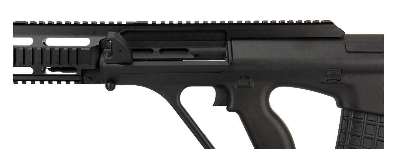 GHK AUG A3 Gas Blowback Airsoft Rifle (BLACK) - Click Image to Close