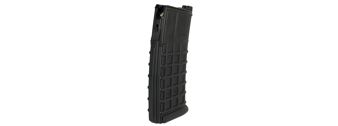GHK 30rd AUG Series Airsoft CO2 Rifle Magazine (BLACK) - Click Image to Close
