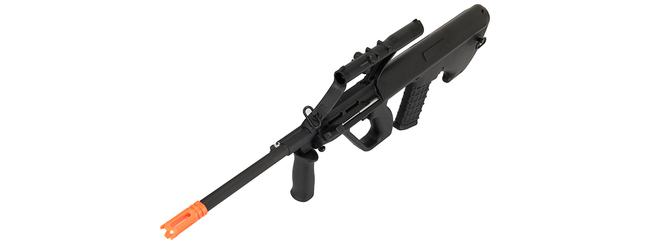 GHK AUG A1 Gas Blowback Airsoft Rifle (BLACK) - Click Image to Close