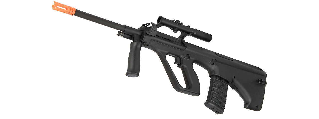 GHK AUG A1 Gas Blowback Airsoft Rifle (BLACK)