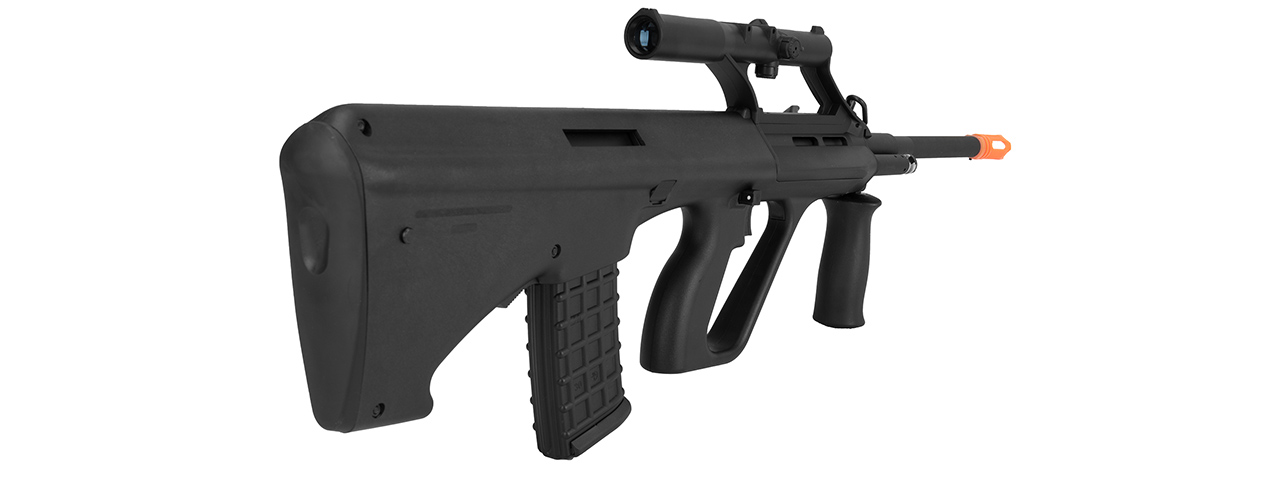 GHK AUG A1 Gas Blowback Airsoft Rifle (BLACK)