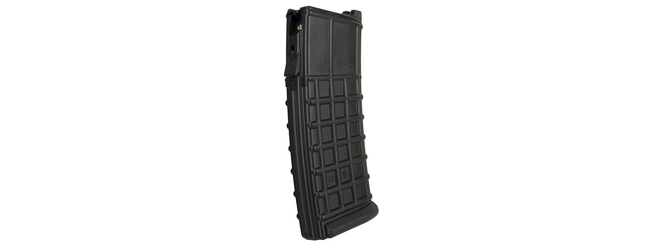 GHK 36rd Gas AUG Series Gas Magazine for Airsoft Rifles (BLACK) - Click Image to Close