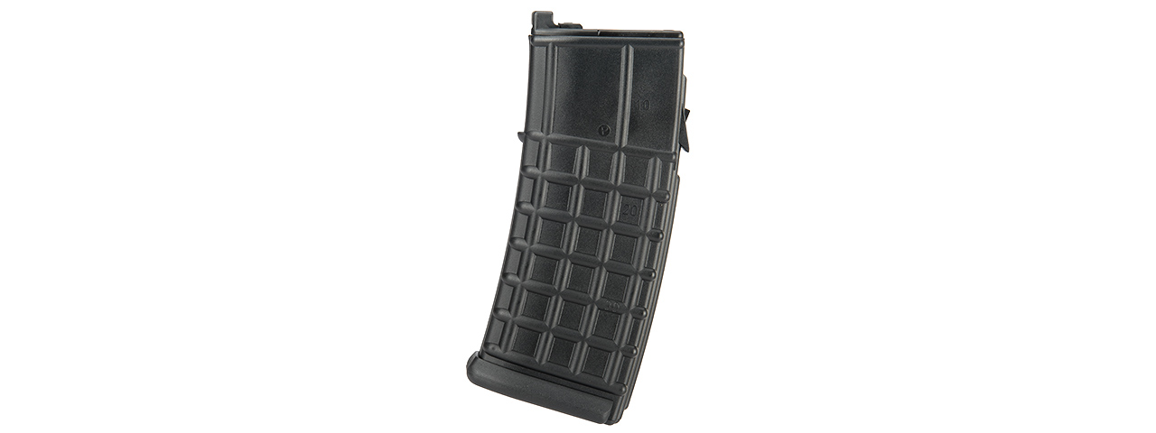 GHK 36rd Gas AUG Series Gas Magazine for Airsoft Rifles (BLACK) - Click Image to Close