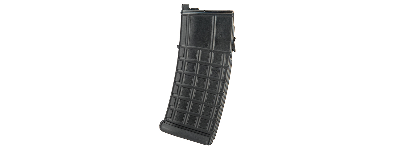 GHK 36rd Gas AUG Series Gas Magazine for Airsoft Rifles (BLACK)