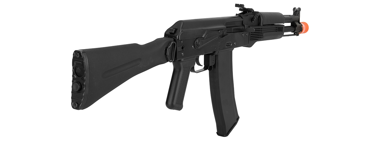 GHK AK74 GK105 Metal Receiver Gas Blowback Airsoft Rifle (BLACK) - Click Image to Close