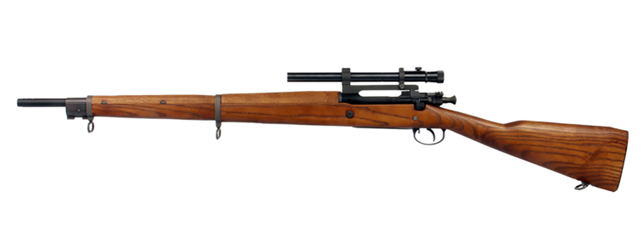 G&G Top Tech GM1903 A4 Airsoft CO2 Rifle (REAL WOOD)