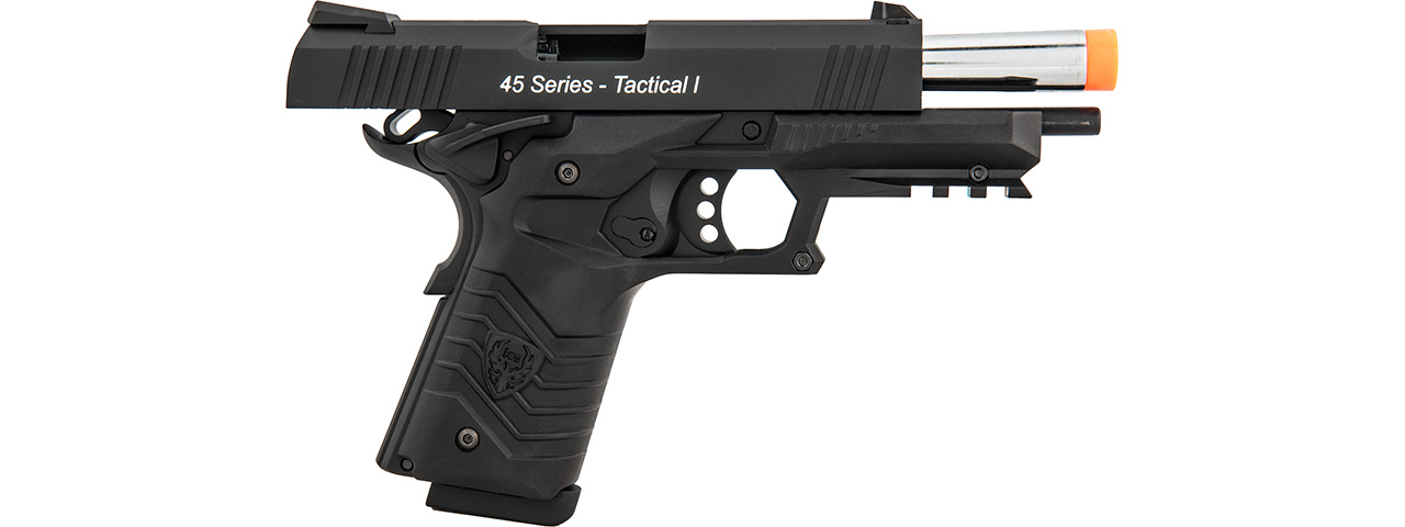 HFC HG-171 Tactical 1911 Gas Blowback Pistol (BLACK) - Click Image to Close