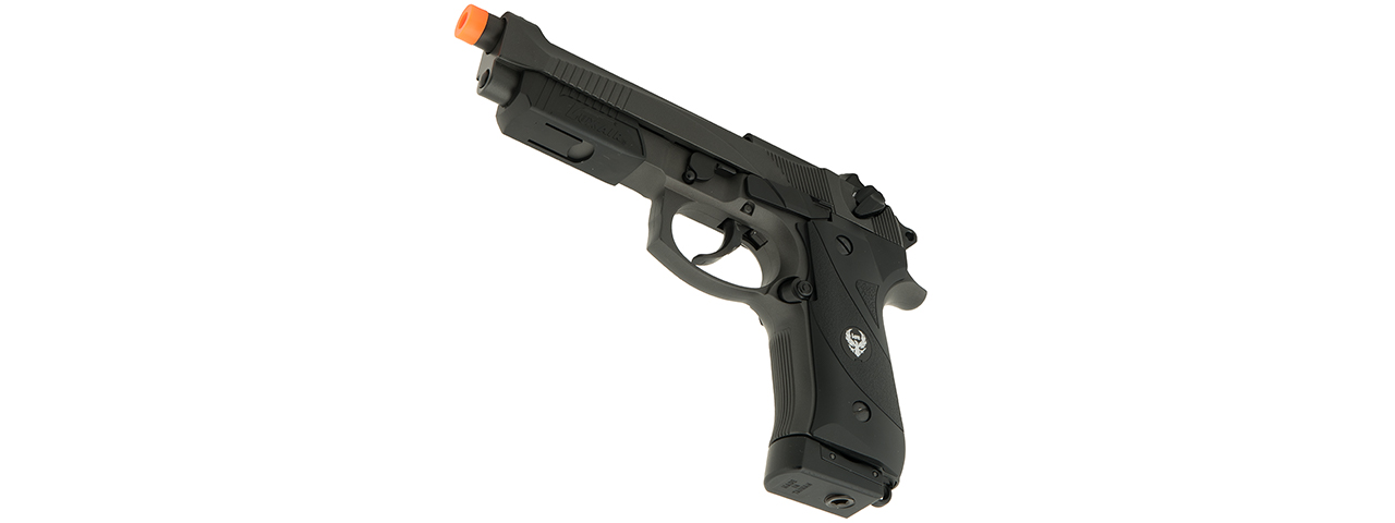 HFC AIRSOFT 192 CO2 POWERED AIRSOFT PISTOL W/ ACCESSORY RAIL- BLACK