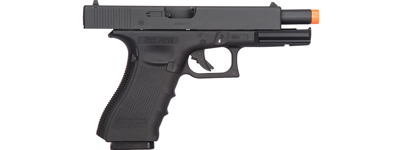 Elite Force Licensed Glock 17 Gen 4 CO2 Blowback Airsoft Pistol (BLACK) - Click Image to Close