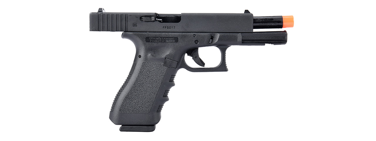 Elite Force Licensed Gen 3 Glock 17 Gas Blowback Airsoft Pistol (Color: Black) - Click Image to Close