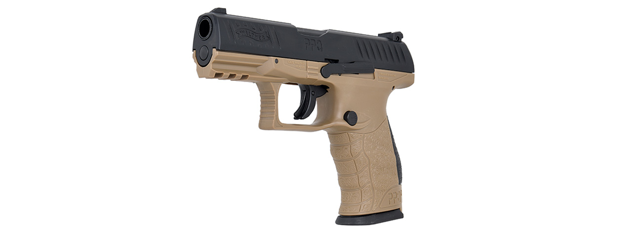 Umarex T4E Walther PPQ .43 Cal Paintball Pistol (Color: Black & FDE)