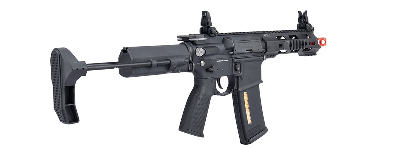 KWA Ronin T6 PDW Airsoft AEG Rifle (BLACK) - Click Image to Close
