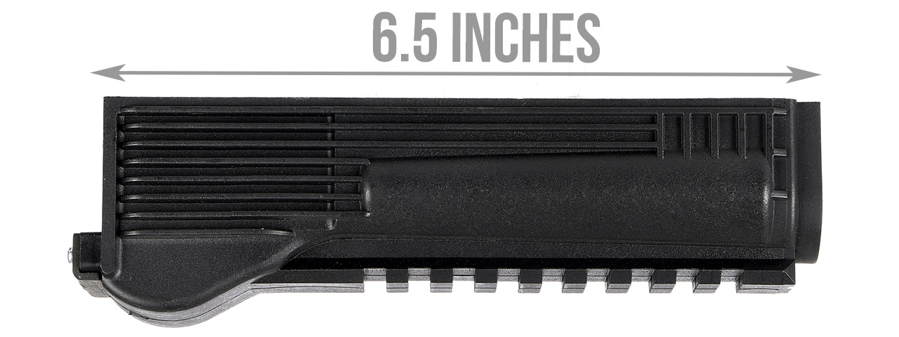 LCT Airsoft AK-9 AEG Tactical Lower Handguard (BLACK) - Click Image to Close