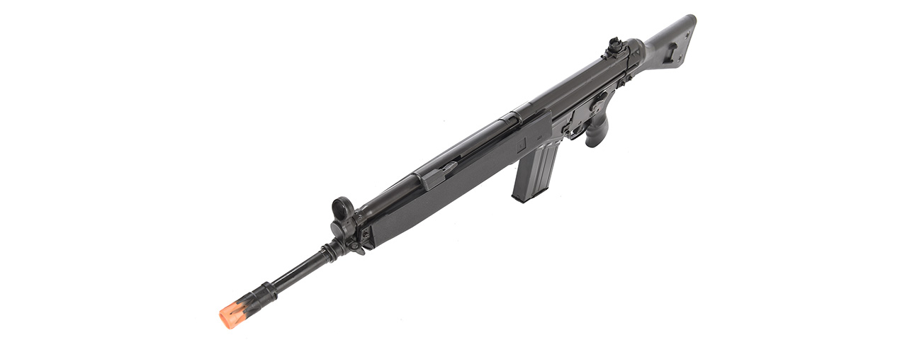 LCT LC-3A3 Full Size AEG Airsoft Rifle with Wide Handguard (Color: Black) - Click Image to Close