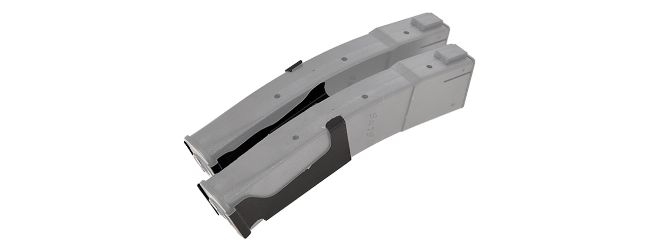 LCT Airsoft PP-19-01 Steel Magazine Clip (BLACK) - Click Image to Close