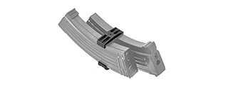 LCT AIrsoft AK47 Double Magazine Clip (BLACK)