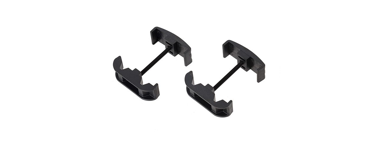 LCT AIrsoft AK47 Double Magazine Clip (BLACK) - Click Image to Close