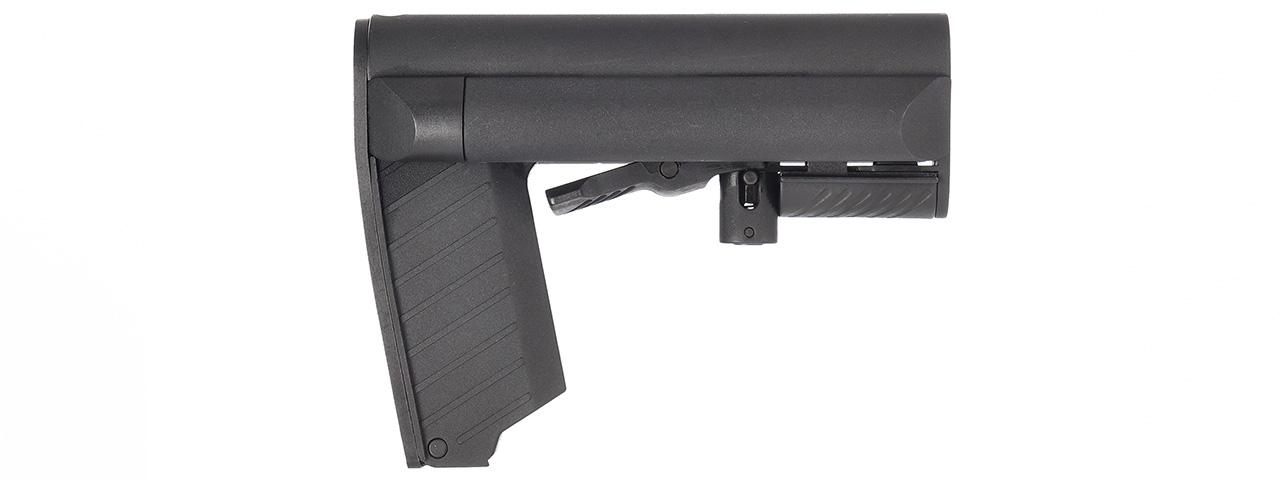 LCT Airsoft LTS Adjustable M4 Rifle Stock (BLACK)