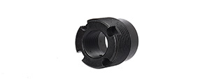 LCT Airsoft 14mm Conversion to 24mm Thread Adapter (BLACK)