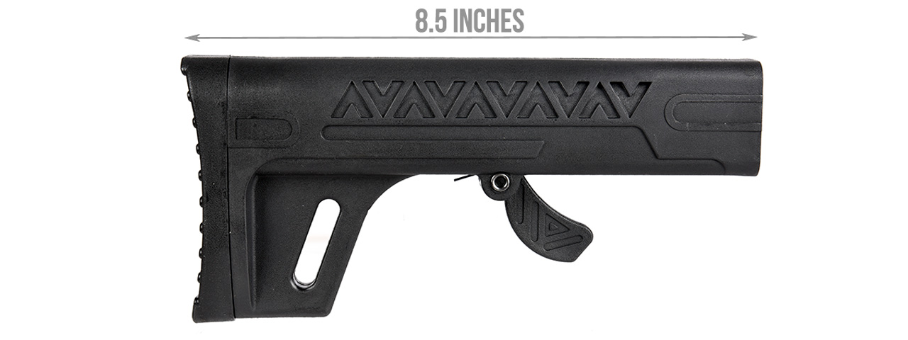 LCT Airsoft LCK12 AEG Rifle Stock (BLACK)