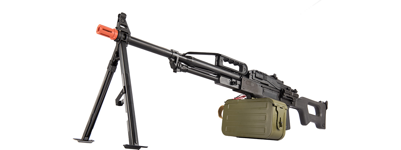 LCT PKP Airsoft AEG Light Machine Gun (Black) - Click Image to Close