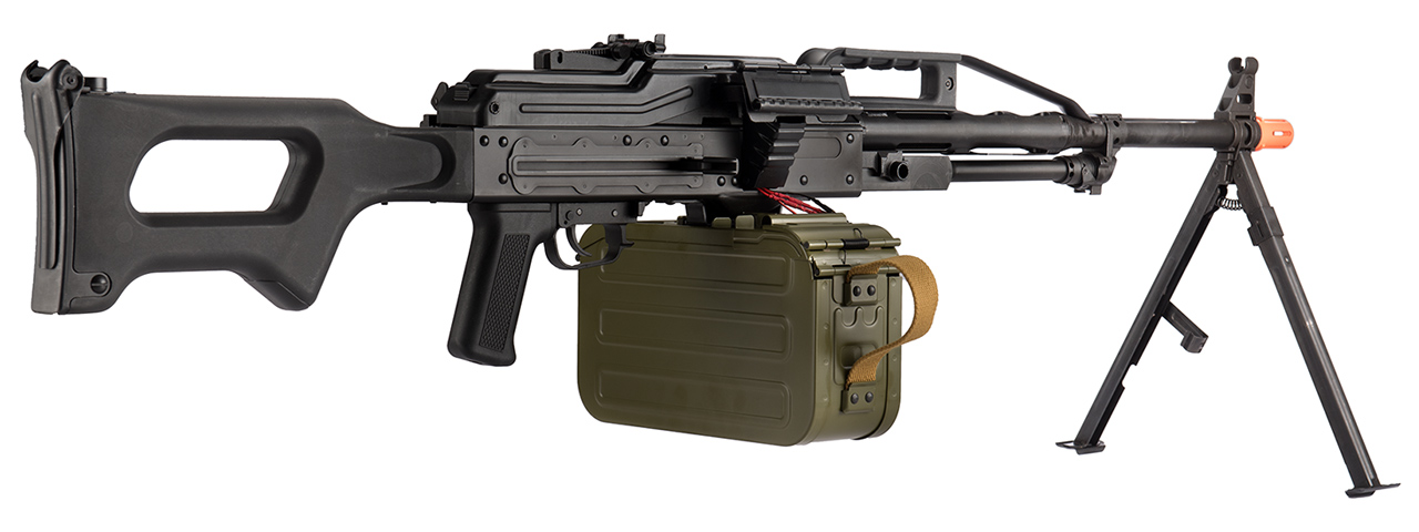 LCT PKP Airsoft AEG Light Machine Gun (Black) - Click Image to Close