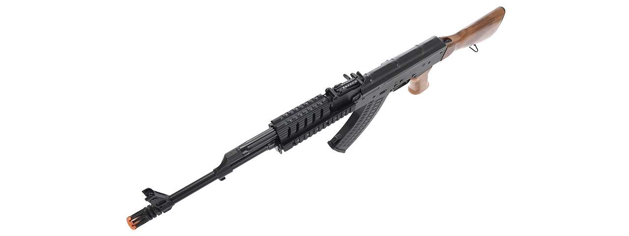 LCT Airsoft TX-63 / AK-63 RIS AEG Rifle (Real Wood) - Click Image to Close