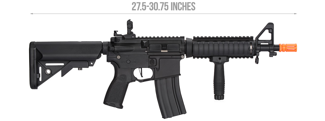 Lancer Tactical Hybrid Gen 2 MK18 MOD 0 CQB Airsoft AEG Rifle (Color: Black) - Click Image to Close