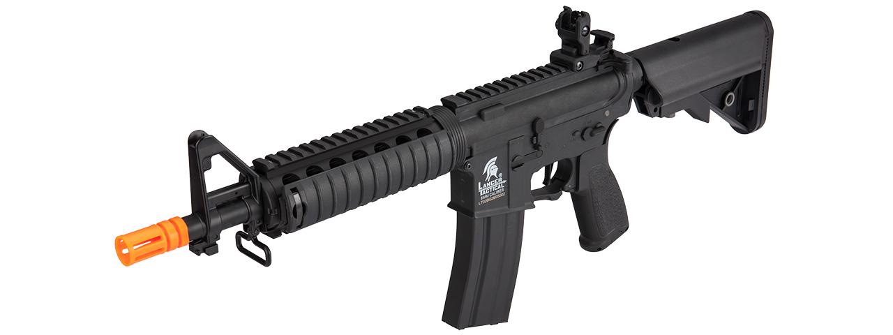 Lancer Tactical Hybrid Gen 2 MK18 MOD 0 CQB Airsoft AEG Rifle (Color: Black) - Click Image to Close